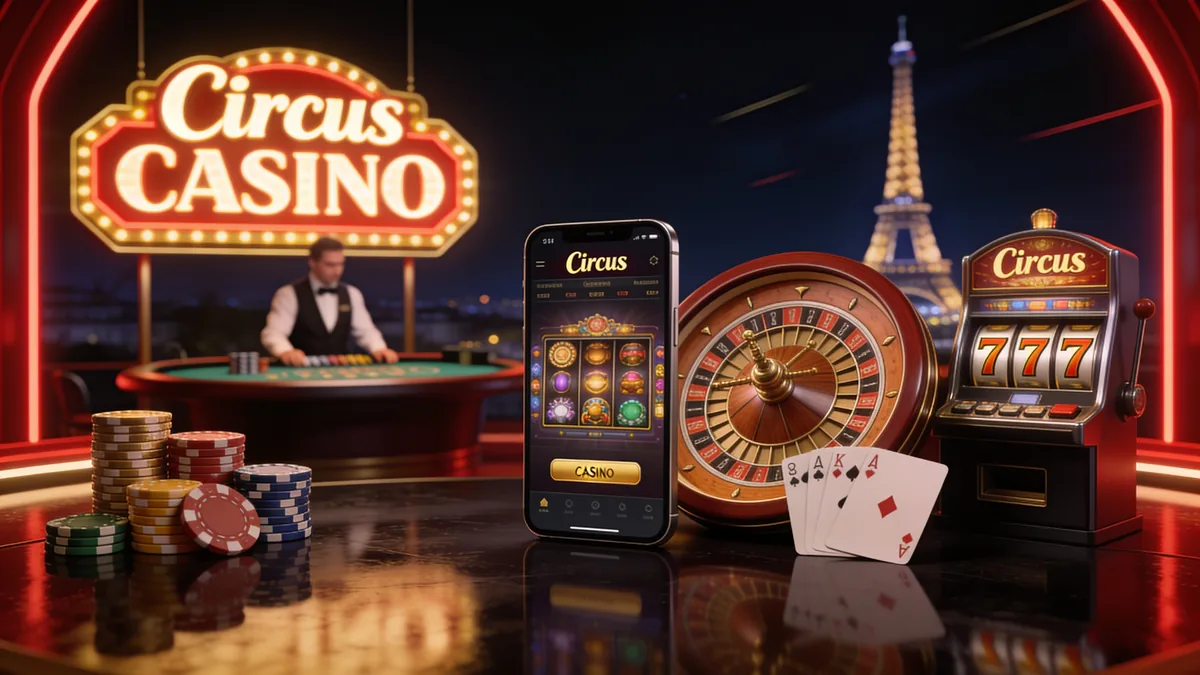 À propos de l'application Circus Casino — circus casino en France